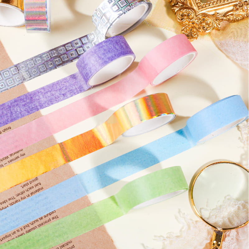 Colorful Decorative Masking Washi Tape