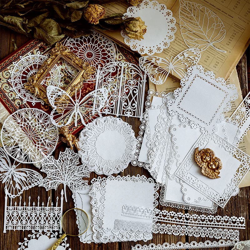 Lace Die Cut Hollowed Paper