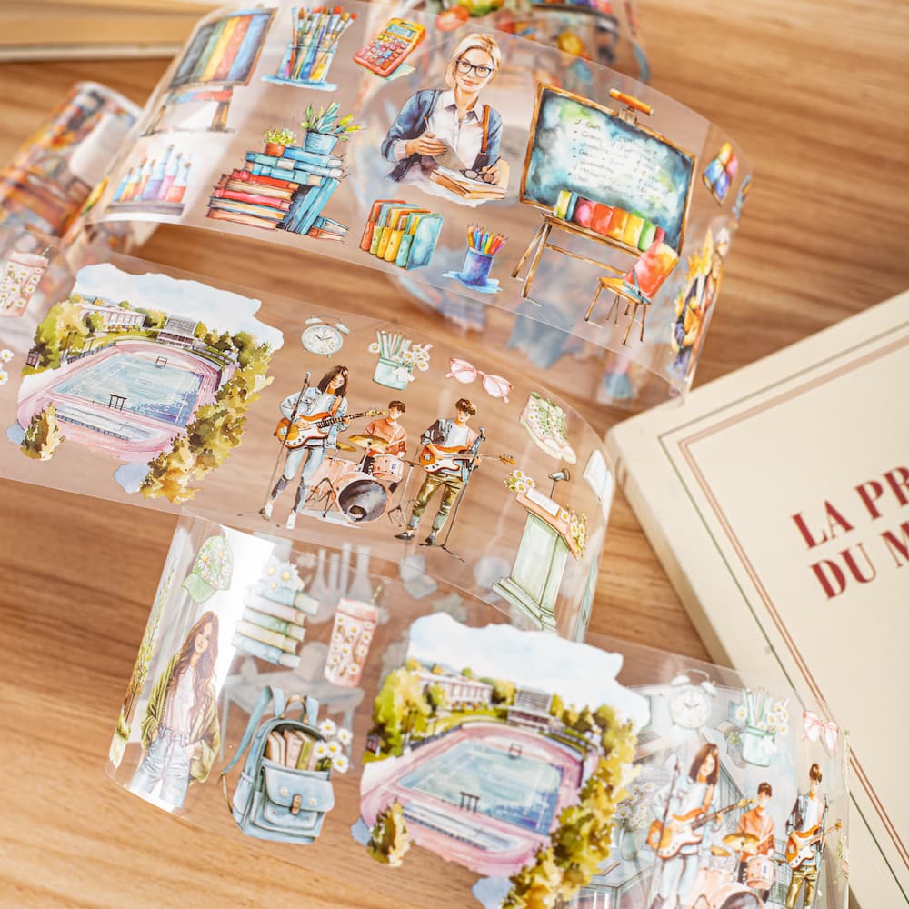 Ruban PET à thème Campus Life