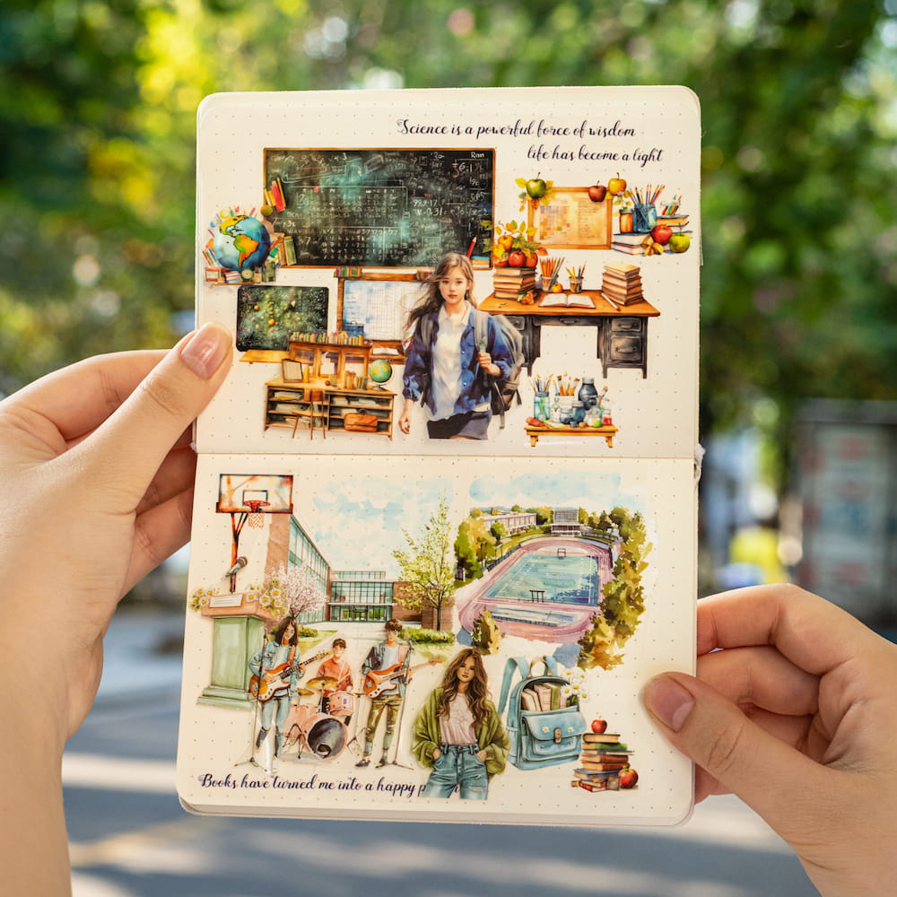 Ruban PET à thème Campus Life