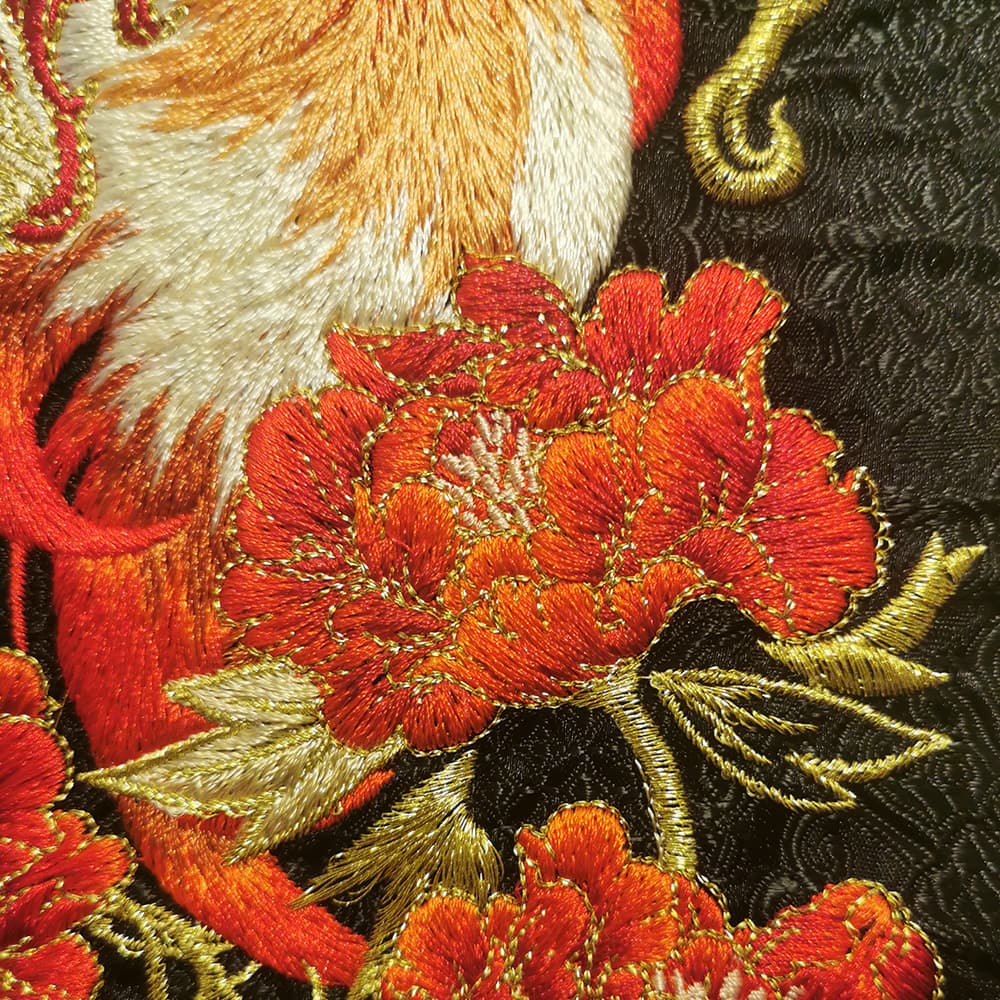 Red Fox A5 Binder & Book Cover Fabric Embroidered Notebook Cover Meditation Journal Gift For Her