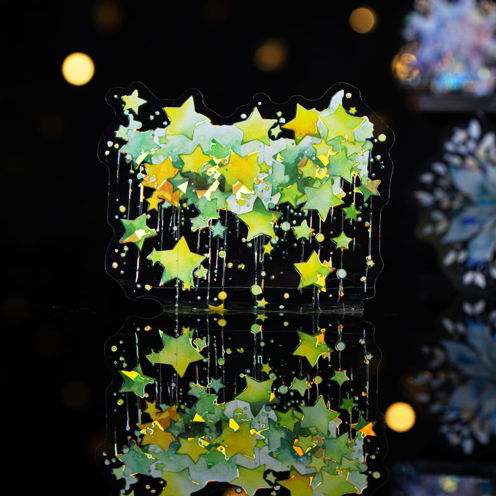 Autocollants de scrapbooking romantiques Starlight