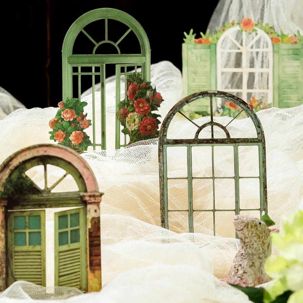 Sticker fenêtre Scrapbooking