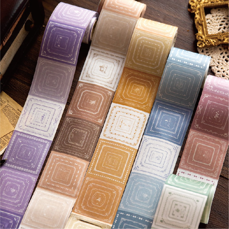 Vintage Venetian Border Washi Tape For Scrapbooking And Journals