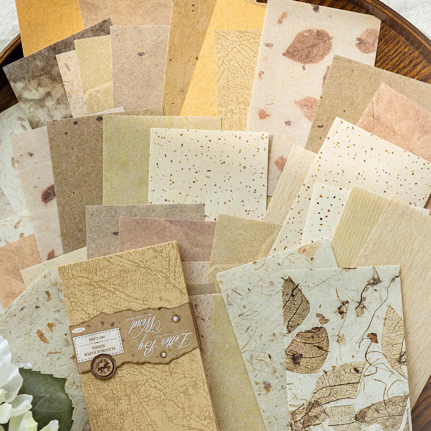 Vintage journaling paper Set | Scrapbooking Paper for M5 Binder