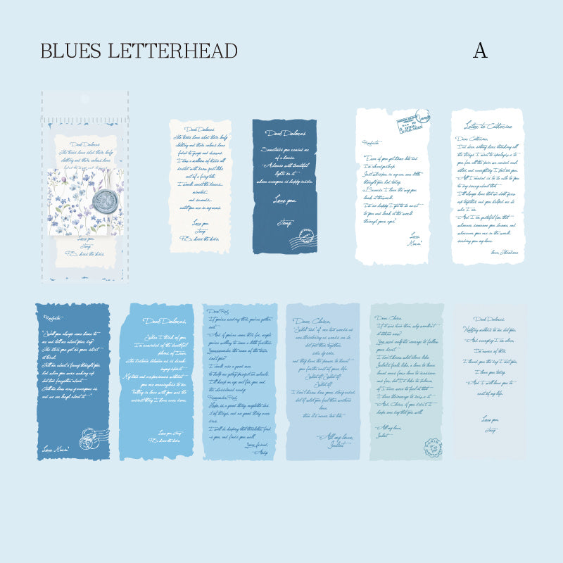 Vintage Poetry Word Paper – 30 Sheets for Journaling & Crafts