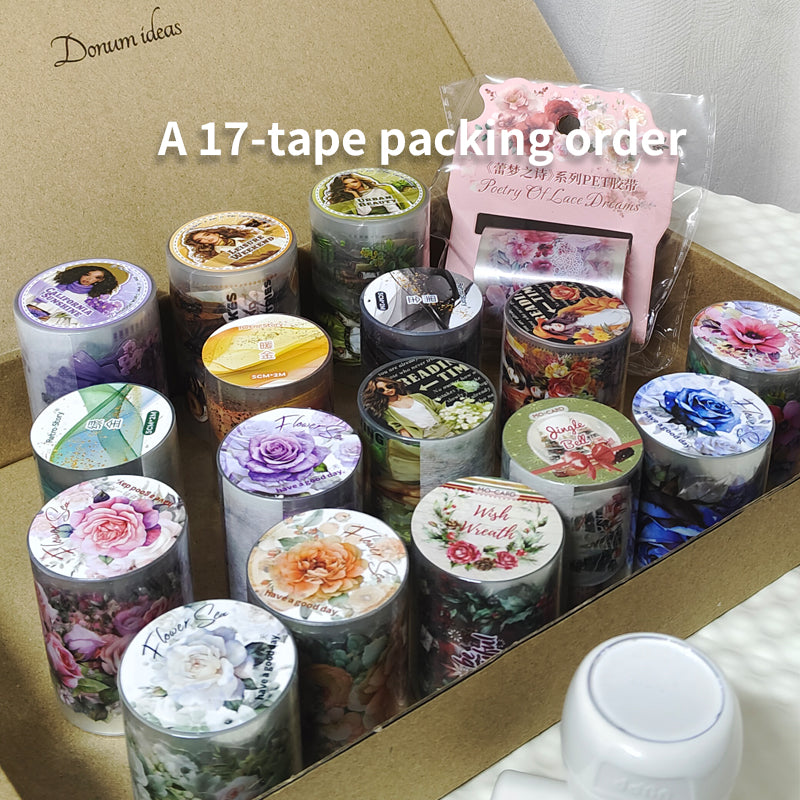 Journaling PET Tapes Order Packing