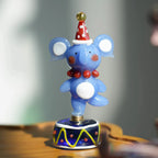 Miniatur-Elefantenfigur aus Glas – Handgefertigter Zirkuselefant aus Glas