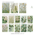 Papier Éphéméra Fleur 3D Embossé pour Scrapbooking