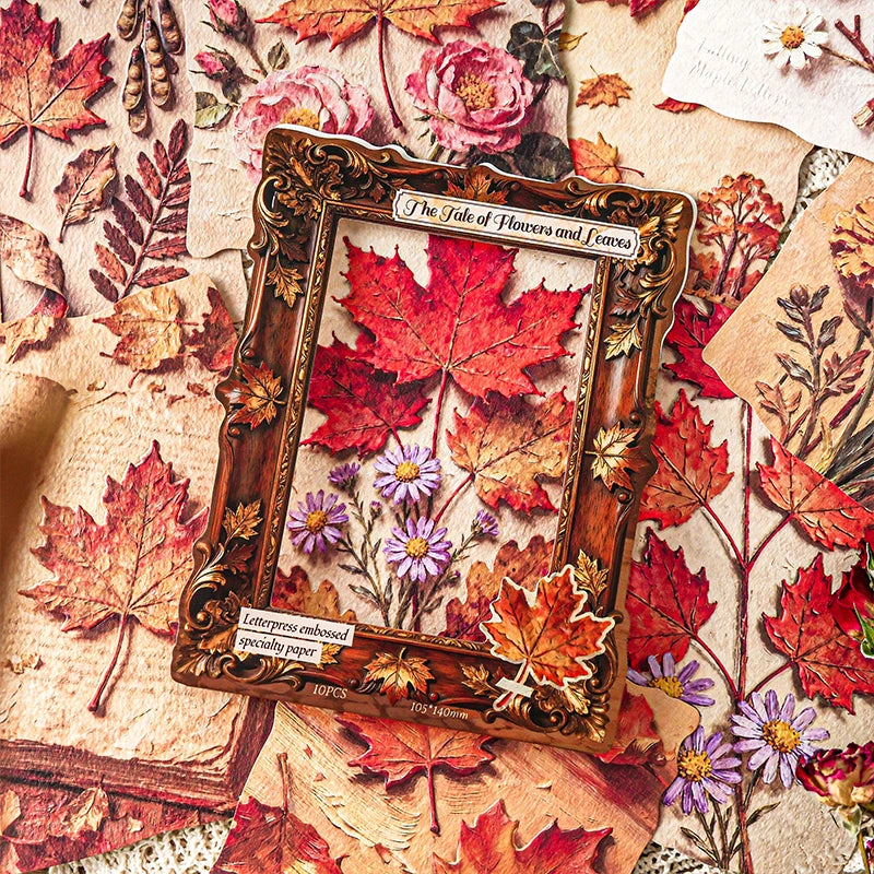 Papier scrapbooking floral en relief 3D