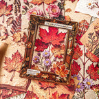 Papier scrapbooking floral en relief 3D