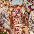 Papier scrapbooking floral en relief 3D