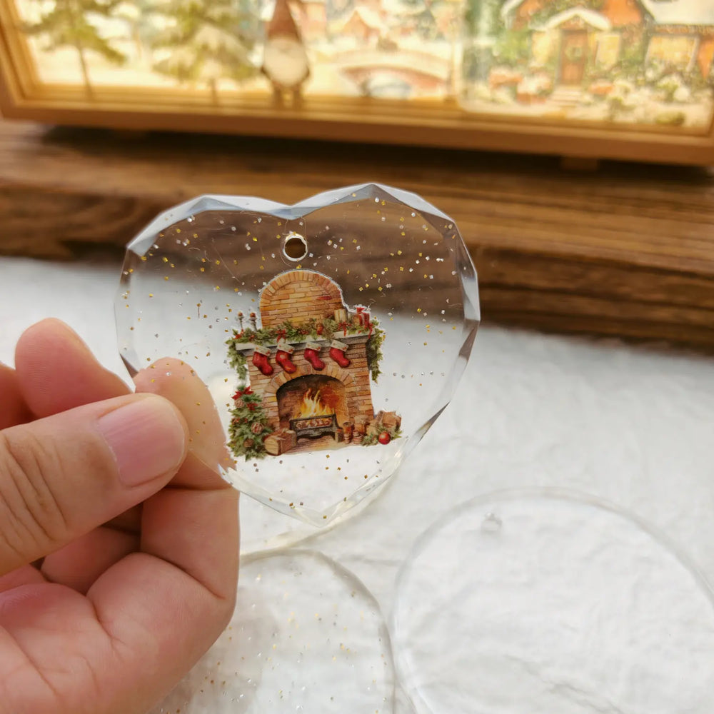 Clear Ornament Blanks Set