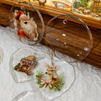 Clear Ornament Blanks Set