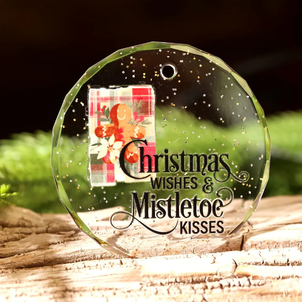 Clear Ornament Blanks Set