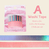 Colorful Decorative Masking Washi Tape