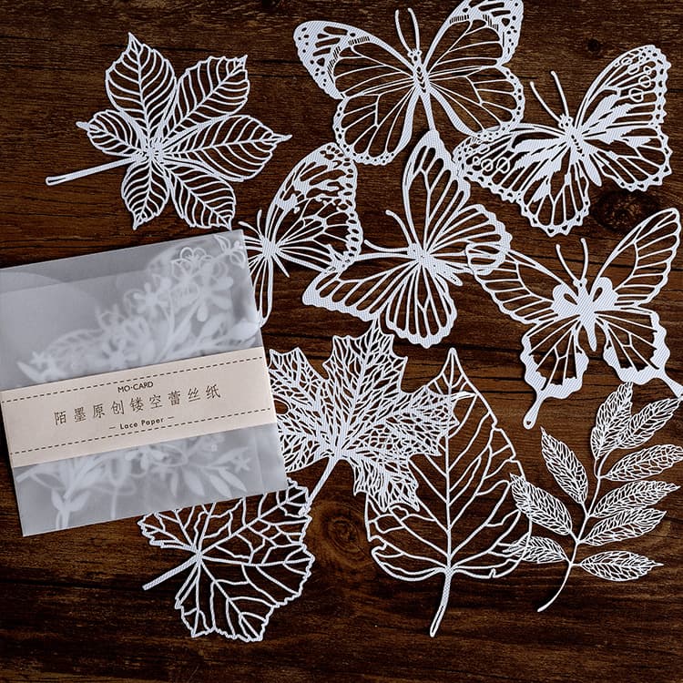 Lace Die Cut Hollowed Paper