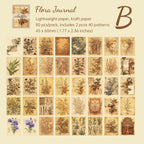 Mini plantes vintage en forme de figurines, fournitures pour scrapbooking