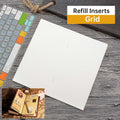 Traveler’s Notebook Refill Inserts / Kraft Paper Holder | with TN, Portable, Passport & A5