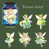Anime Girl Flower Fairy Stickers