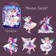 Anime Girl Flower Fairy Stickers