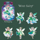 Anime Girl Flower Fairy Stickers
