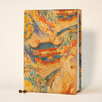 Asian Vintage Dunhuang Style Fabric A5 Notebook Binder & Book Cover Journal Gift For Her