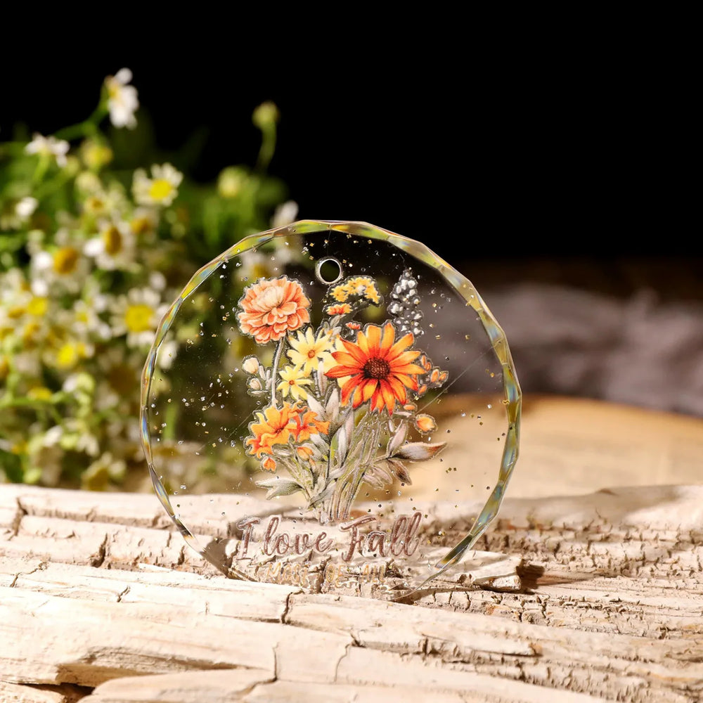 Herbstliche Kristall-Transfer-Aufkleber | Glasbecher, Tassen & Bastelarbeiten
