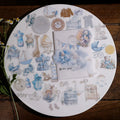 Baby-Motiv Pergament-Sticker-Set