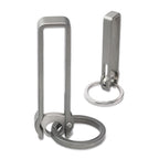 Gürtelschlaufe Schlüsselhalter Clip Schnellverschluss Titan für Autoschlüssel