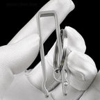 Gürtelschlaufe Schlüsselhalter Clip Schnellverschluss Titan für Autoschlüssel