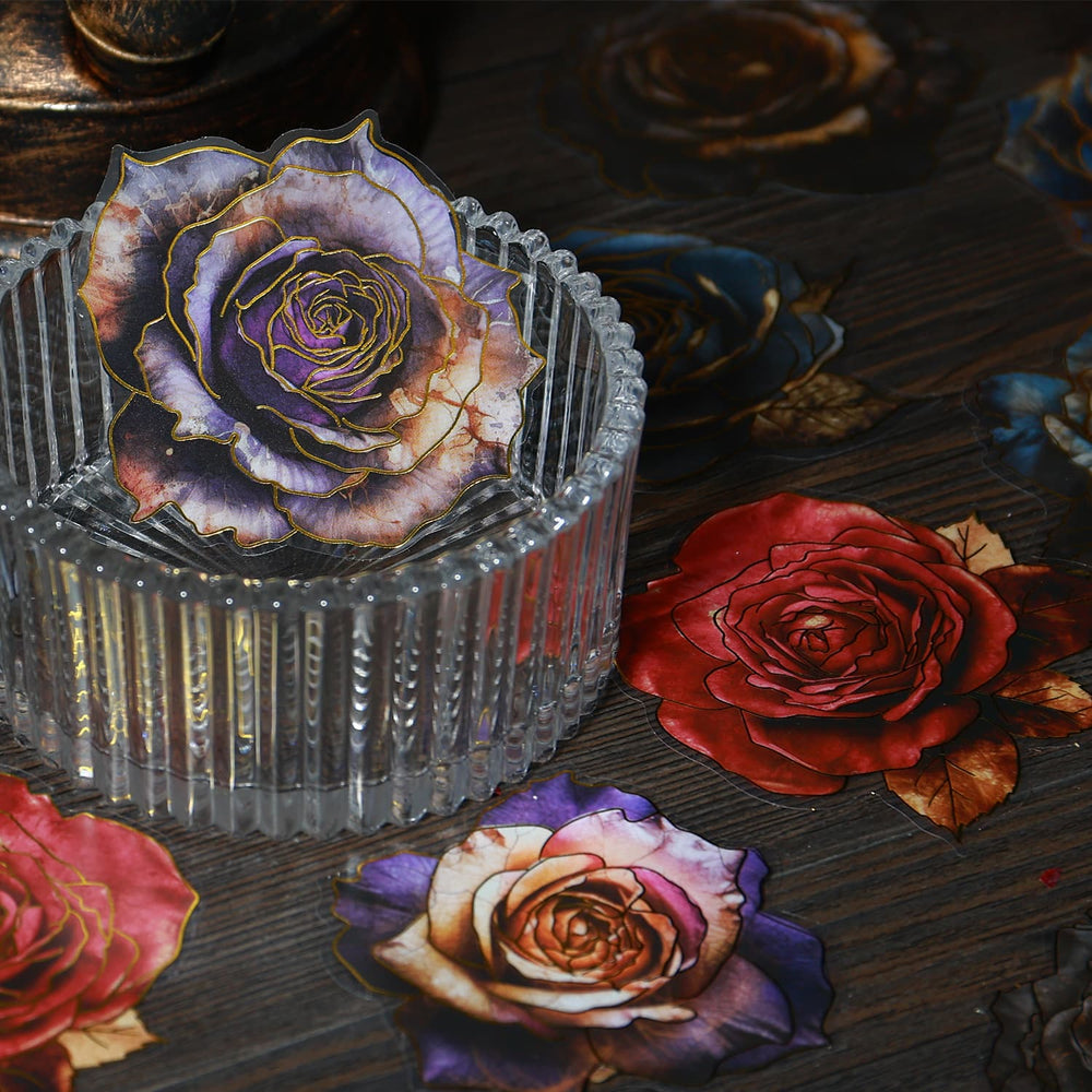 Big size Gothic Rose Sticker