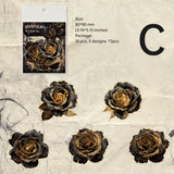 Big size Gothic Rose Sticker