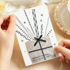 Stickerbuch mit Boho-Texturrand | Tagebuch-Ephemera mit Haustieren und Washi-Stickern
