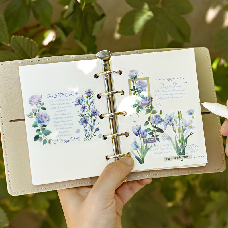 ボタニカル・メッセージ入りPETテープ