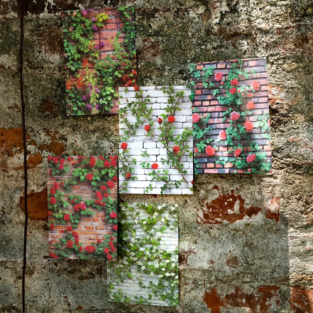 Brick Walls Series Washi Paper Stickers-Wall Stickers