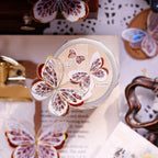 Butterfly PET Tape Journaling Pre-Cut Tape
