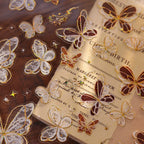Butterfly PET Tape Journaling Pre-Cut Tape