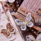 Butterfly PET Tape Journaling Pre-Cut Tape