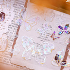Butterfly PET Tape Journaling Pre-Cut Tape