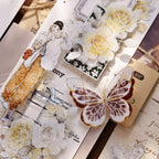 Butterfly PET Tape Journaling Pre-Cut Tape