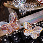 Butterfly PET Tape Journaling Pre-Cut Tape