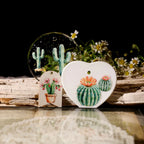Cactus Bloom Waterproof Transfer Stickers