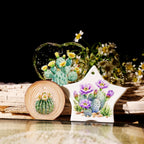 Cactus Bloom Waterproof Transfer Stickers