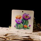 Cactus Bloom Waterproof Transfer Stickers