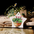 Cactus Bloom Waterproof Transfer Stickers