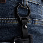 Car Key Fob Leather Keychain Holder