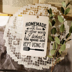 Chic Kitchen & Spice Jar Quote UV DTF Transfer Stickers