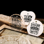 Chic Kitchen & Spice Jar Quote UV DTF Transfer Stickers