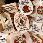 Christmas Blessing UV DTF Transfer Stickers